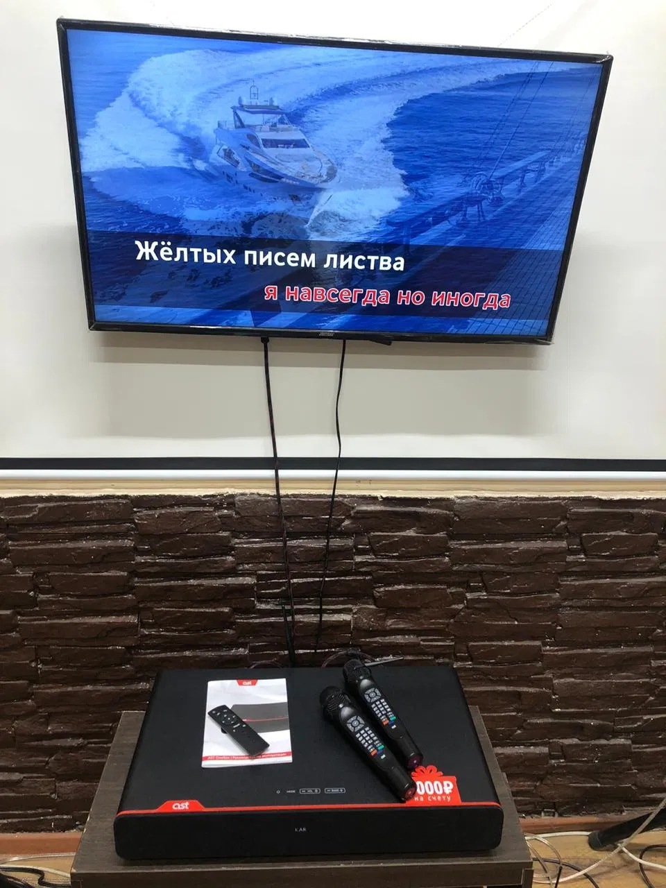 Бюджетное караоке на прокат